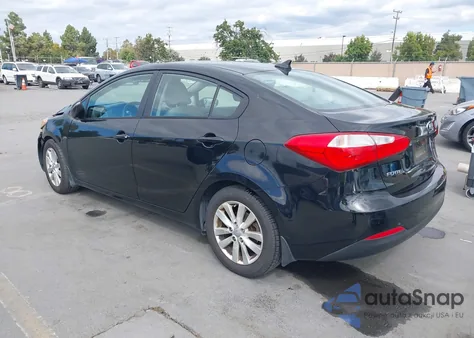 2015 Kia Forte Lx из США, поврежденный, VIN KNAFX4A63F5289609